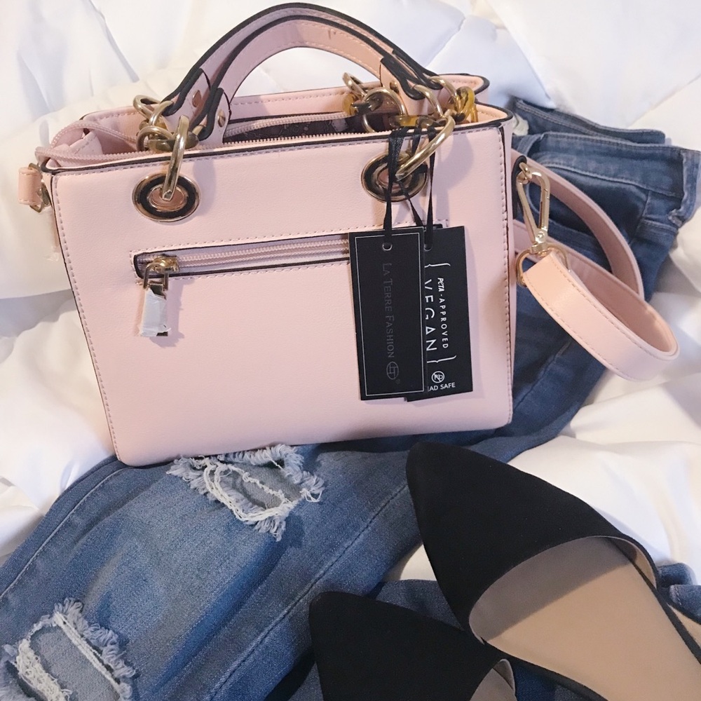 Pink La Terre Fashion Purse